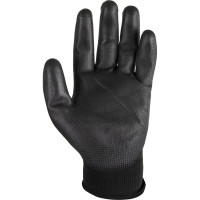 Лёгкие бесшовные защитные перчатки эргономичной формы WIEDERKRAFT WDK-PU01B/XXL