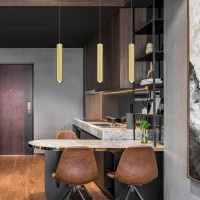 Подвесной светильник Elektrostandard 50214 1 LED золото a055667