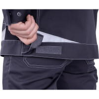 Летняя куртка iForm ТУРБО SAFETY, темно-серая/черная Кур 1604/96/170