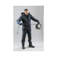 Утепленная куртка HOEGERT TECHNIK REN темно-синяя, XL HT5K247-XL