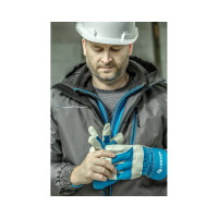 Утепленная куртка-бомбер HOEGERT TECHNIK MOZEL графит, 2XL HT5K242-2XL