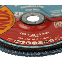 Диск лепестковый INOX 180х22 мм низкой плотности Karbosan KAR-982820