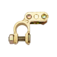 Клеммы для АКБ General Technologies 2 шт + - в блистере под планку алюминиевый сплав GT-BT17