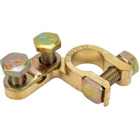 Клеммы для АКБ General Technologies 2 шт + - в блистере под планку алюминиевый сплав GT-BT17