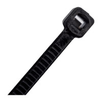 Кабельный хомут duwi нейлон, 80x2,5 мм, черный, 25 шт. 30213 1