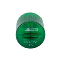 Светодиод Emas LED 24VAC/DC зеленый IKML024Y