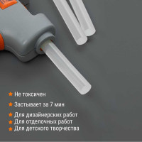Стержни клеевые универсальные Алмаз (6 шт; 11.3х200 мм) TDM ELECTRIC SQ1024-0203