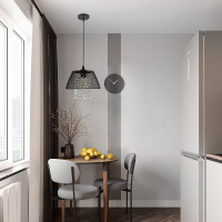 Потолочная люстра RITTER FERRARA 1xE27, хром 52533 2