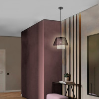 Потолочная люстра RITTER FERRARA 1xE27, хром 52533 2