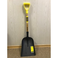 Автомобильная снегоуборочная лопата с черенком 540 мм и ручкой ZINLER Z1.5AH8G