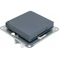Розетка Systeme Electric AtlasDesign Грифель с/з, со шторками, с крышкой, 16А SE ATN000746