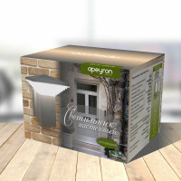 Светодиодный настенный светильник Apeyron 220 В, 7 Вт, IP44, 700 Лм, 5000 K, 13х13х17 см/12-132