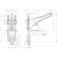 Стягивающий зажим HS CLAMP HS-40324