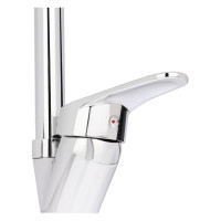 Смеситель для кухни СоюзКран поворотный излив 25 см., керамический картридж 40 мм., хром, цинк SK01-R119 566-170