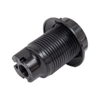 Карболитовый патрон duwi с кольцом, Е14, черный 24609 1