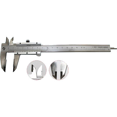Штангенциркуль CNIC 0 - 150 ШЦТ-I 0,02 с тв. губками, с глубин.141-120S нерж. сталь 64184