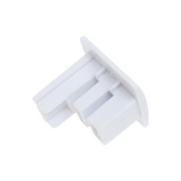 Торцевая заглушка для шинопровода Uniel WHITE 1 POLYBAG UFB-C41 9731