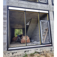 Гидроизоляционная лента для проклейки монтажного проема при установке окон Siga Fentrim IS 2 100 mm снаружи помещения (без перфорации) 9612-158525