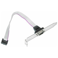 Планка в системный блок Cablexpert COM, 9pin CCDB9RECEPTACLE