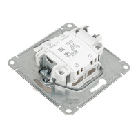 Механизм перекрестного переключателя Systeme Electric 1-клавишный СП Glossa 10А 10AX перламутр GSL000671