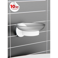 Мыльница для ванной Fora LORD белый FOR-LORD036WT