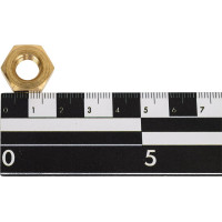 Шестигранная гайка DINFIX DIN 934, латунь, М10, 10 шт. 00-00001728