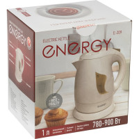 Чайник Energy E-209 1 л диск бежевый 153111