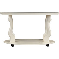 Журнальный стол Мебелик Берже 3 слоновая кость 00 1447