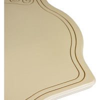 Журнальный стол Мебелик Берже 3 слоновая кость 00 1447