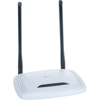 Беспроводной роутер TP-Link N300 10/100BASE-TX белый TL-WR841N