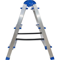 Двусторонняя алюминиевая стремянка РемоКолор 3 ступени 63-0-023