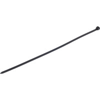 Пластиковая кабельная стяжка хомут Alca W-7.2, L-350, черная, 50 шт. 618360