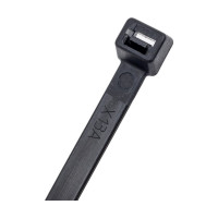 Пластиковая кабельная стяжка хомут Alca W-7.2, L-350, черная, 50 шт. 618360