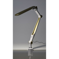 Настольный светодиодный светильник ЭРА NLED-496-12W-G на струбцине, золото Б0052769