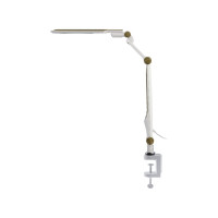 Настольный светодиодный светильник ЭРА NLED-496-12W-G на струбцине, золото Б0052769