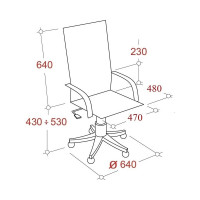 Кресло Easy Chair BN Y 711 TPU кз коричнев хром 1389367