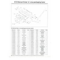 Комбинированное устройство 3 в 1 для ПП и ПЭТ лент АЛГА ПАК АП S13