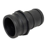 Камлок TITAN LOCK 3in типа E, ниппель с хвостовиком (полипроп.) TL300EPP