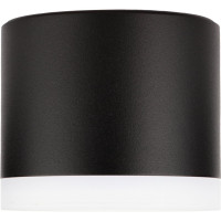 Накладной светильник Ritter Arton цилиндр, 85x70, GX53, алюминий/стекло, черный 59947 0