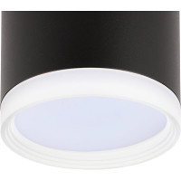 Накладной светильник Ritter Arton цилиндр, 85x70, GX53, алюминий/стекло, черный 59947 0