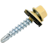 Кровельный саморез КРЕП-КОМП 4,8x29, RAL1014, слоновая кость, 250 шт. ск291014кф