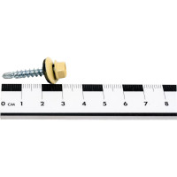 Кровельный саморез КРЕП-КОМП 4,8x29, RAL1014, слоновая кость, 250 шт. ск291014кф