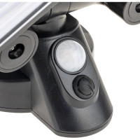 Светодиодный светильник duwi с датчиком движения Solar LED на солнечных батареях, 25Вт, 6500К, 820Лм, IP65, 3 режима, цвет черный 25018 0