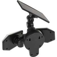 Светодиодный светильник duwi с датчиком движения Solar LED на солнечных батареях, 25Вт, 6500К, 820Лм, IP65, 3 режима, цвет черный 25018 0