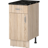 Напольный шкаф Комфорт-Питер 40 см 1 ящик 091 дуб сонома 911670091