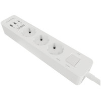 Сетевой фильтр Harper удлинитель UCH-440 White PD3.0 H00003204