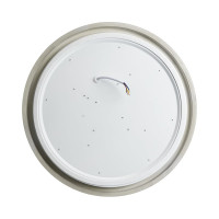 Светодиодный управляемый светильник FERON AL6200 Simple matte тарелка 80W 3000К-6500K черный 48067