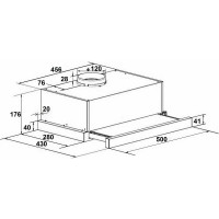Вытяжка Lex HUBBLE 500 BLACK CHAT000084