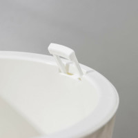 Кашпо со вставкой СИМАЛЕНД Вдохновение 2.25 л, 17.5 см, 15 см, белый 4534377