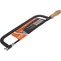 Ножовка FASTER TOOLS по металлу, деревянная ручка 300 мм 3488